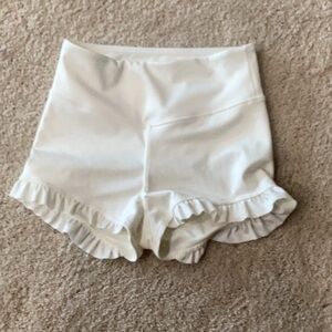 Tiger Friday ivory fillie bootie shorts